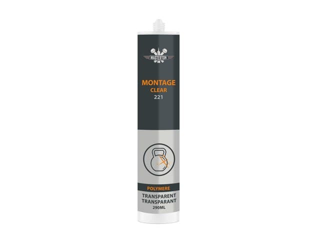 COLLE MONTAGE POLY-CLEAR 221 TRANSP. CRYSTAL