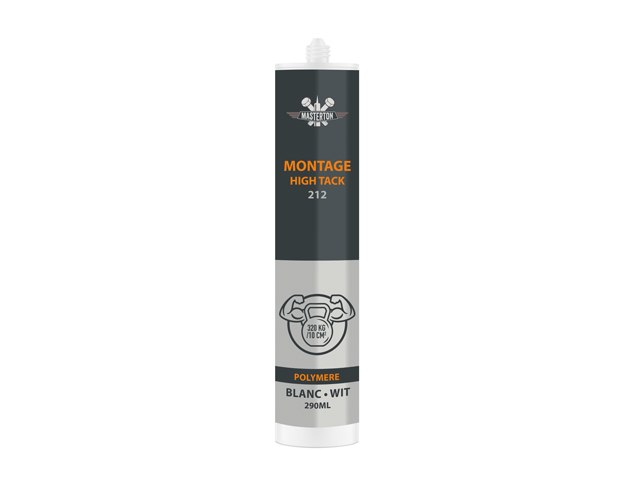 COLLE DE MONTAGE POLY-TACK 212 BLANC