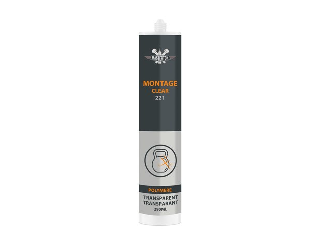 COLLE MONTAGE POLY-CLEAR 221 TRANSP. CRYSTAL